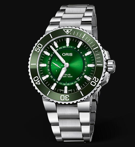Review Oris Aquis 43.5mm HANGANG LIMITED EDITION 01 743 7734 4187-Set Replica Watch